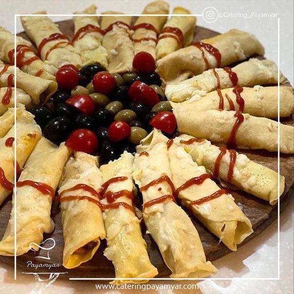 اسپرینگ رول گوشت و قارچ